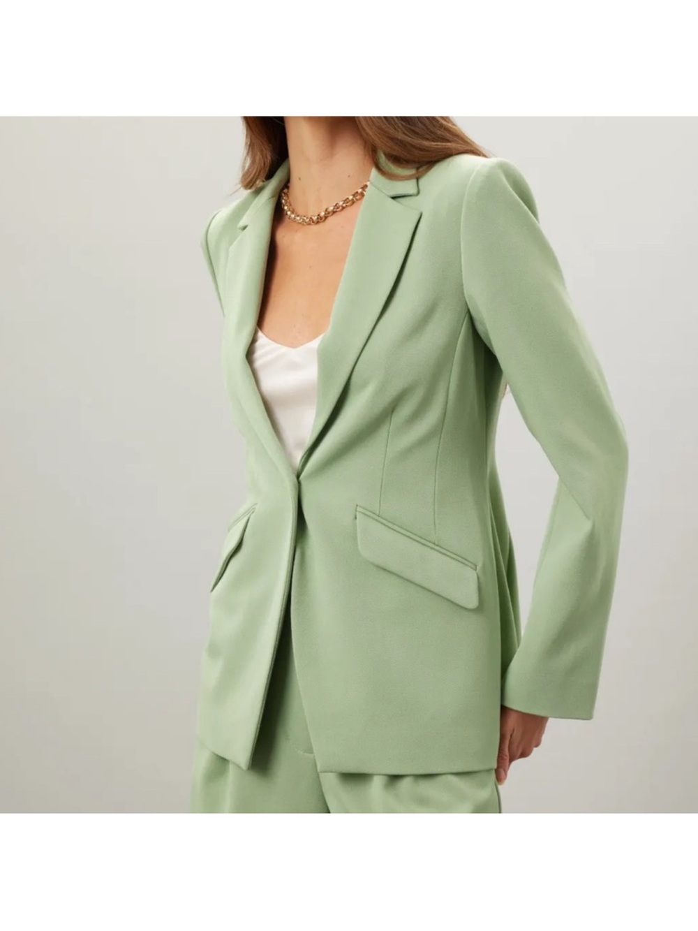 NWT! Gorgeous FAVORITE DAUGHTER The Favorite Blazer in Basil S